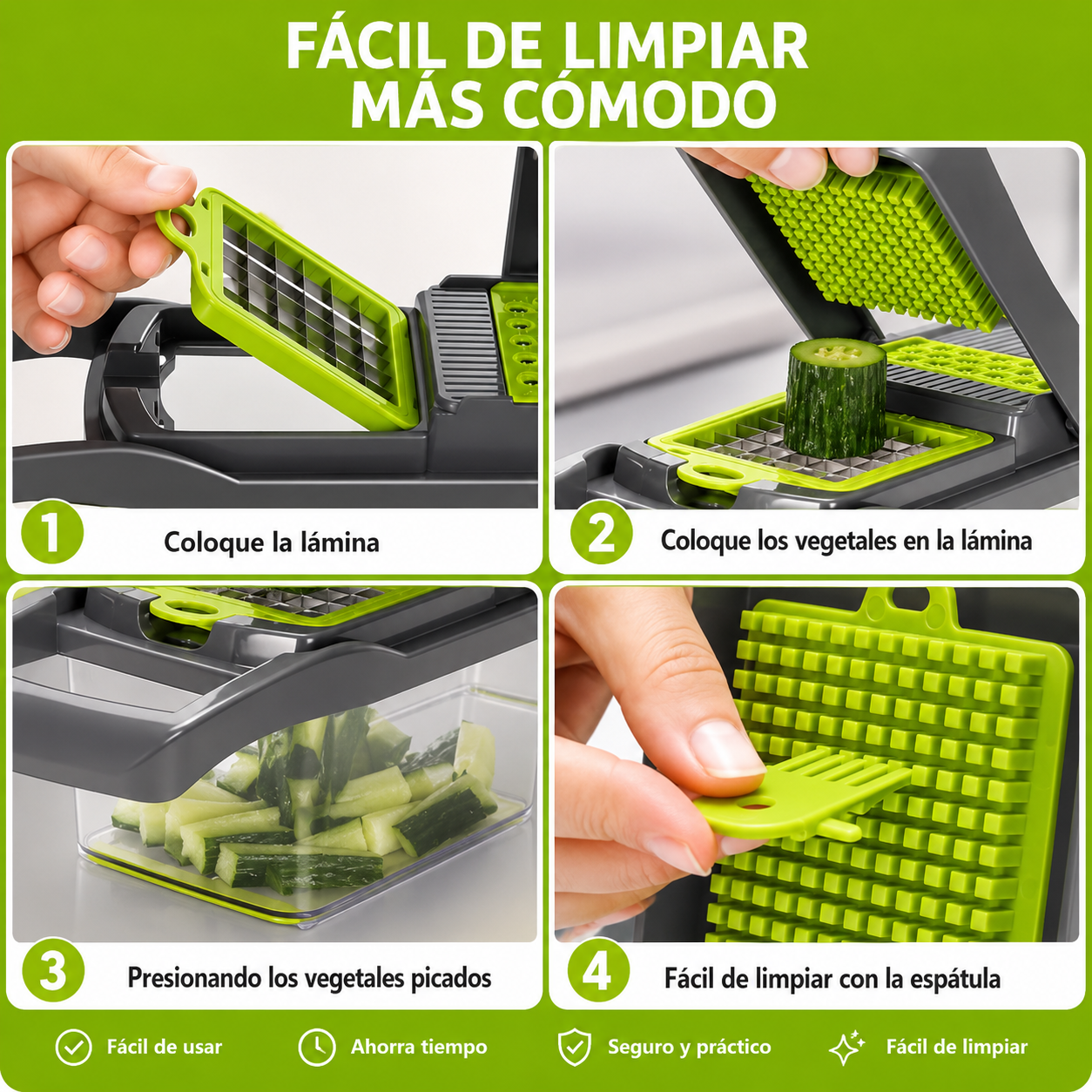 🚚 Cortador Multifuncional 14 en 1 Envío Gratis + Pago al Recibir + 49% OFF