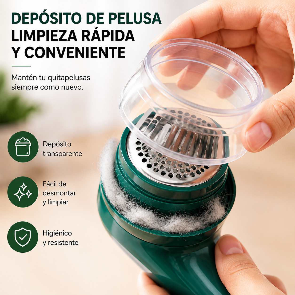 ¡OFERTA ESPECIAL! ROPA COMO NUEVA  Quitapelusas Recargable - Hoy con Precio Especial!