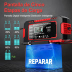 Cargador Inteligente de Baterías 12V para Carro y Moto 🚗🔋🏍️