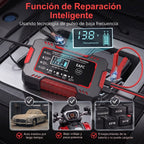 Cargador Inteligente de Baterías 12V para Carro y Moto 🚗🔋🏍️